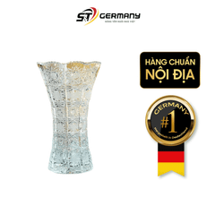 Lọ hoa pha lê mài Bohemia M57 30cm