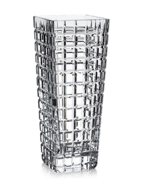 Lọ hoa pha lê Atrium Rogaska 39,7cm màu trắng