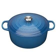 Nồi Gang Le Creuset 26cm màu xanh marseille blue