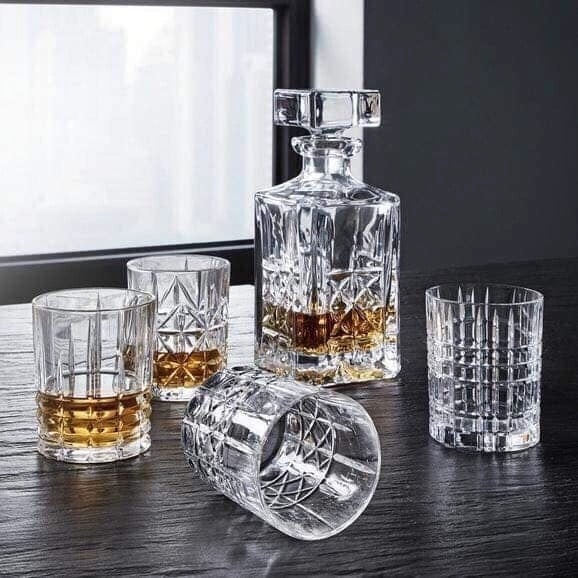 Bộ bình đựng rượu Whisky nachtmann Highland set 5