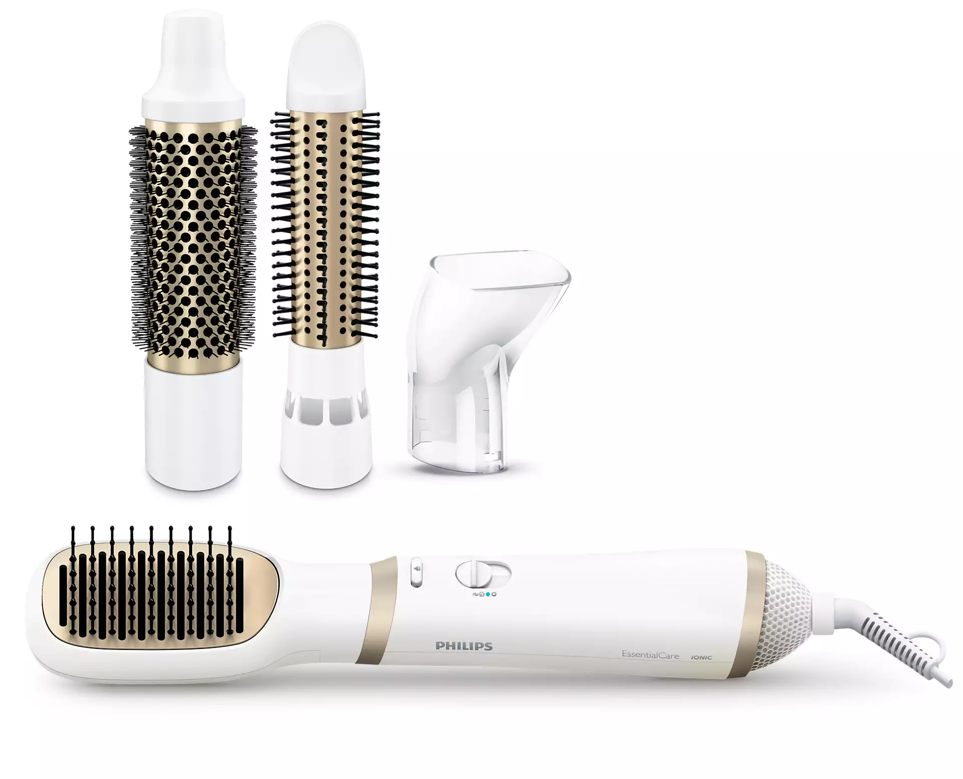 Lược sấy tạo kiểu Philips Airstyler HP8663/00 với các đầu sấy tạo kiểu dễ dàng