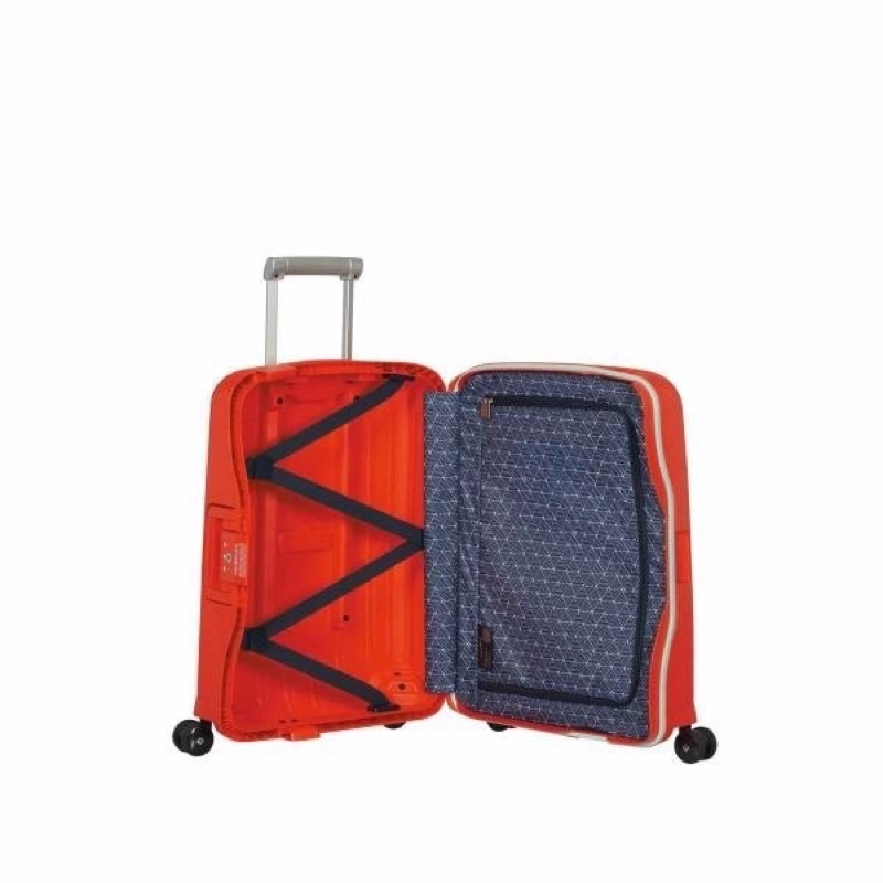 Vali Samsonite S cure size 24 (màu cam) made in EU