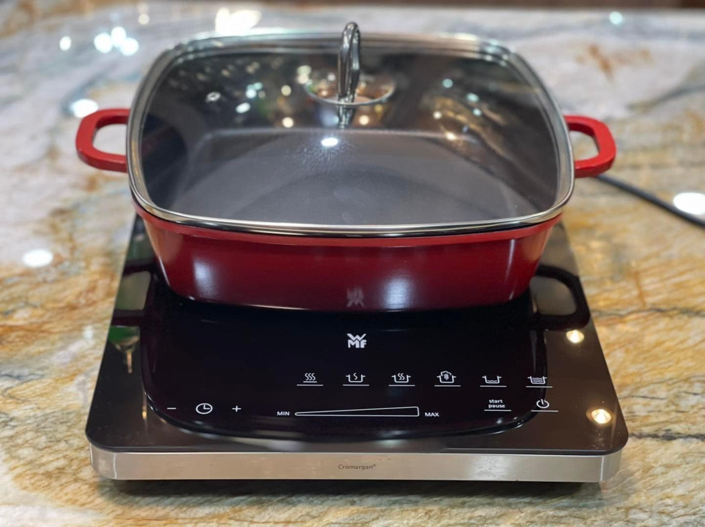 Bộ nồi 4 món KHG Verona màu đỏ