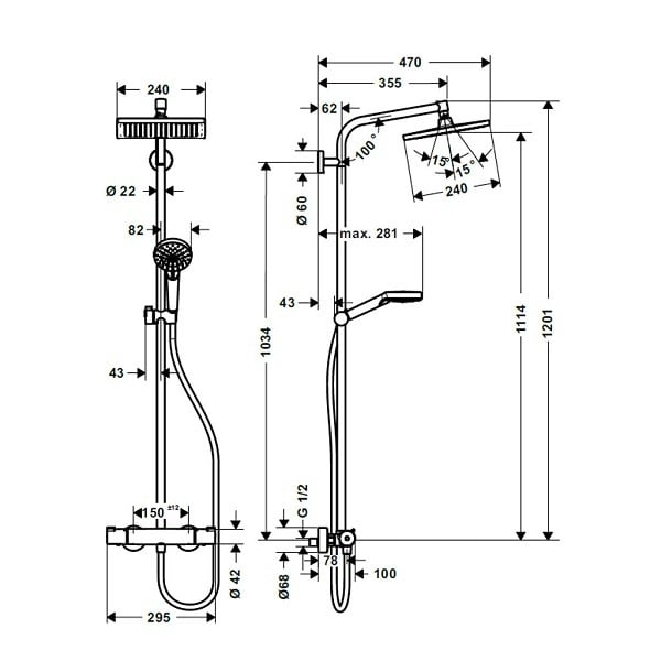 Hình ảnh chi tiết về kích thước sản phẩm