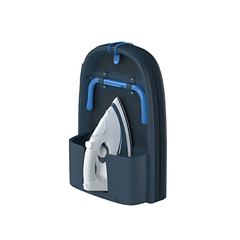 Bàn để ủi đồ gấp gọn cao cấp có móc treo cửa Joseph Joseph Pocket Folding Plus (Blue) 50010
