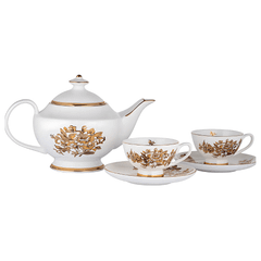 Bộ trà cà phê Imperial London size to hoạ tiết hoa cúc vàng