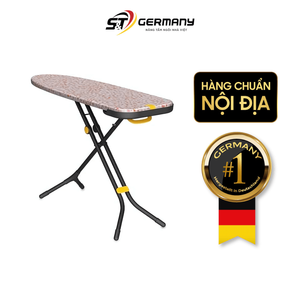 Bàn để ủi đồ chân cao có móc treo cửa Joseph Joseph Glide Max (Peach Blossom) 50029