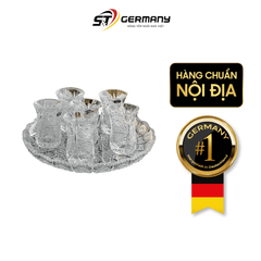 Bộ sét pha lê 6 tách trà Bohemia M57 120ml