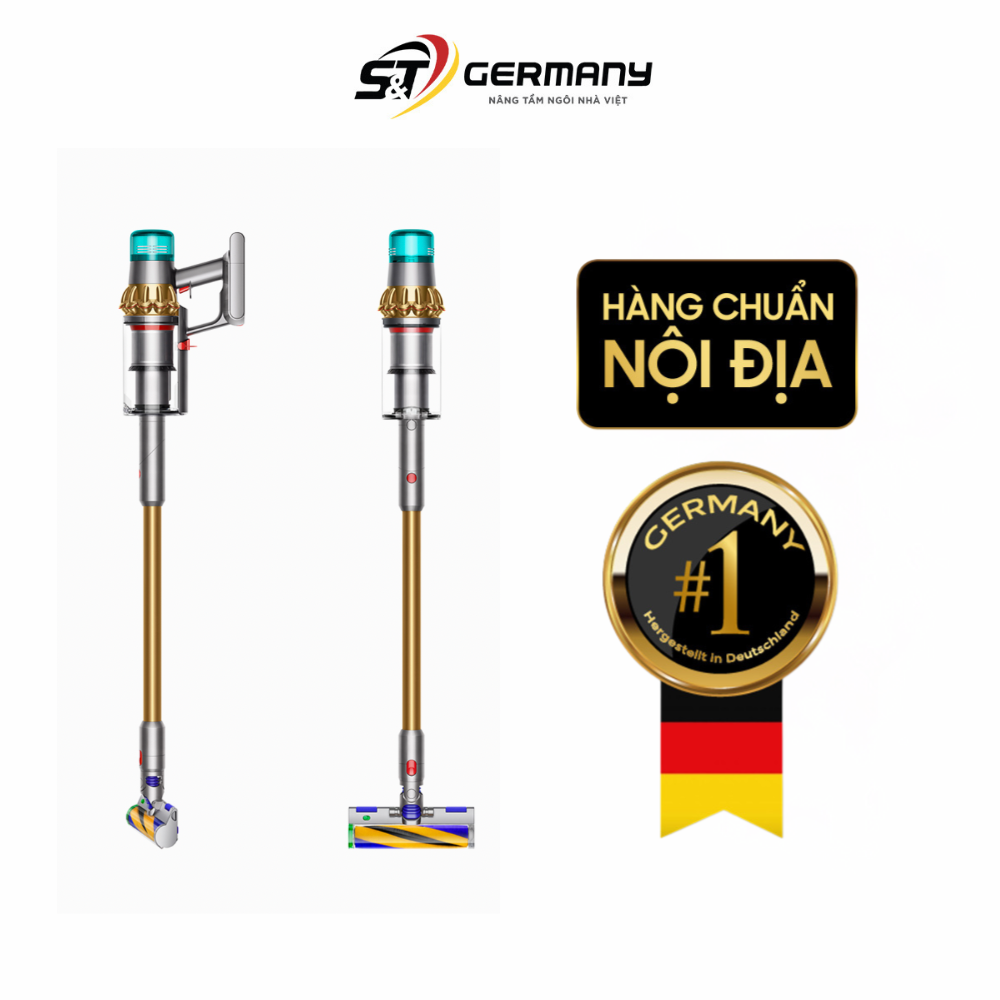 Máy hút bụi cầm tay không dây DYSON V15 Detect Absolute (bản ống vàng)