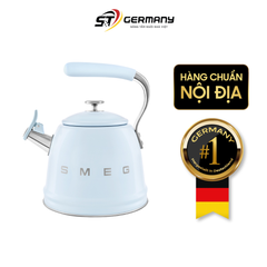 Ấm đun từ thổi sáo SMEG CKLW2001PB màu xanh da trời