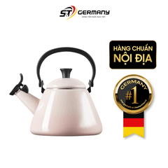 Ấm đun từ Le Creuset Kone có còi báo 1,6L màu hồng