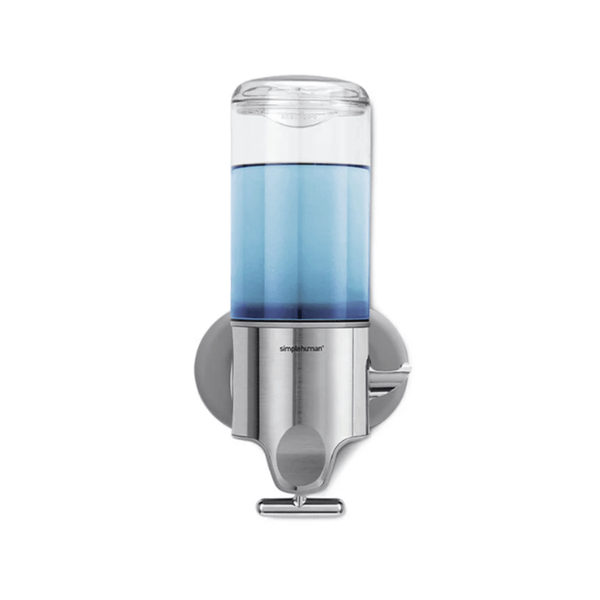 Bình đựng dầu gội, sữa tắm Simplehuman gắn tường loại đơn