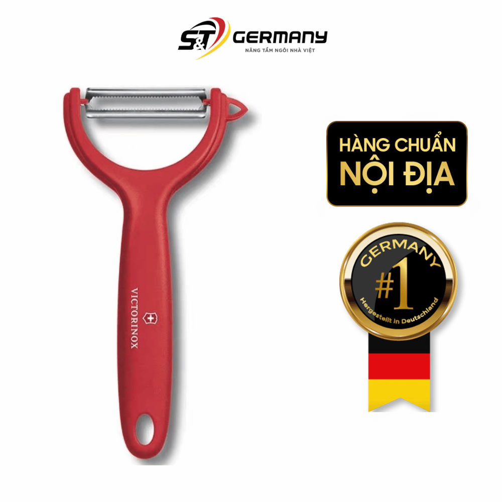 Dụng Cụ Nạo Rau Củ Đa Năng Chữ Y Victorinox màu đỏ
