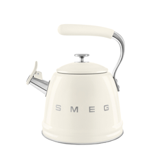 Ấm đun từ thổi sáo SMEG CKLW2001CR màu kem