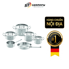 Bộ nồi Fissler Profi set 6 món kèm quánh và chảo inox size 28cm vung inox made in Germany