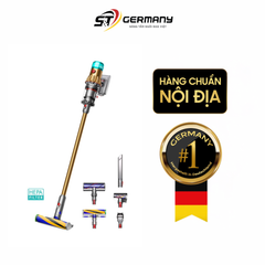 Máy hút bụi cầm tay không dây DYSON V12 Detect Slim Absolute bản HEPA ống vàng