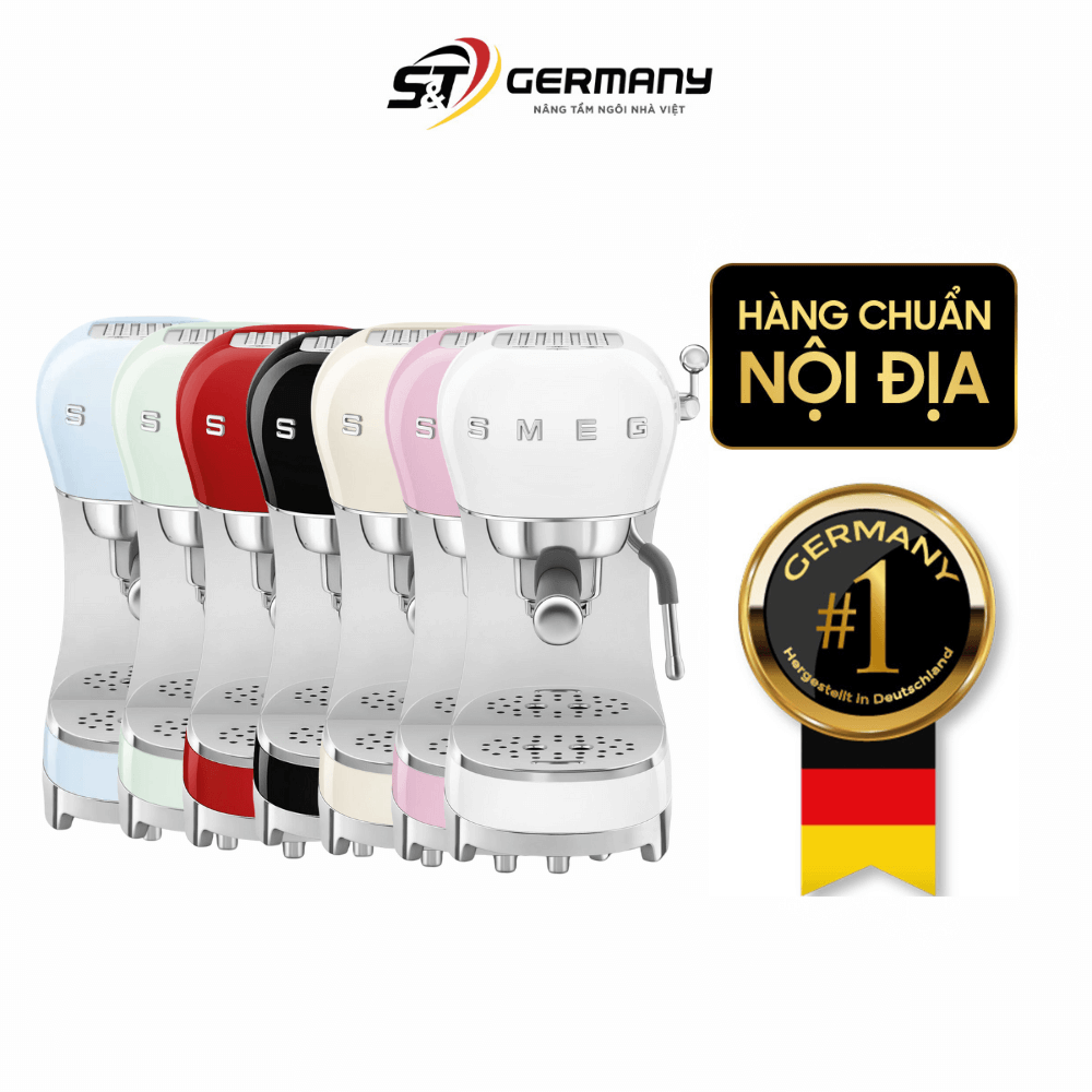 Máy pha cà phê SMEG ECF02 nhiều màu