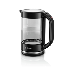 Ấm siêu tốc thủy tinh BOSCH TWK70B03 1,7L màu đen