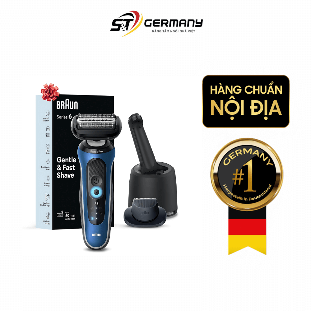 Máy cạo râu BRAUN Series 6 6172cc made in Germany