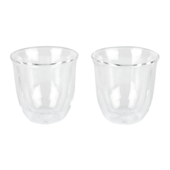 Set 2 cốc thủy tinh Delonghi Espresso 90ml