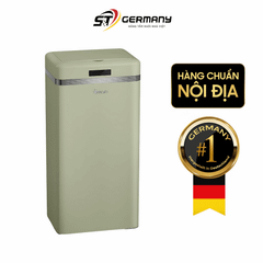 Thùng rác cảm ứng 45L SWAN màu xanh Green