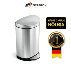 Thùng rác bán nguyệt Simplehuman 10L
