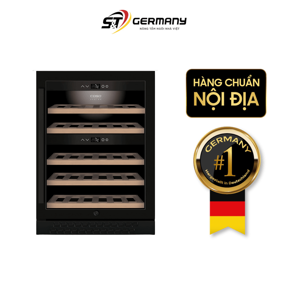 Tủ rượu vang CASO WineChef Pro 40 black 773 40 chai