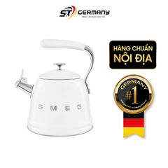 Ấm đun từ thổi sáo SMEG CKLW2001WH màu trắng