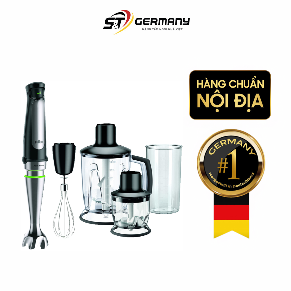 Bộ máy xay cầm tay BRAUN MultiQuick 7 MQ 7045X