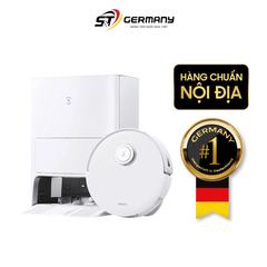 Robot hút bụi lau nhà Ecovacs Deebot T20e Omni màu trắng model 2024