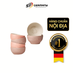 Set 6 bát STAUB ăn cơm thỏ hồng 12cm