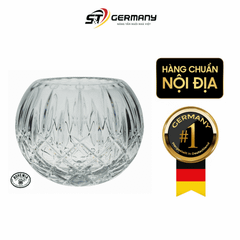 Lọ hoa cầu tròn pha lê Bohemia Sheffield 17,5cm