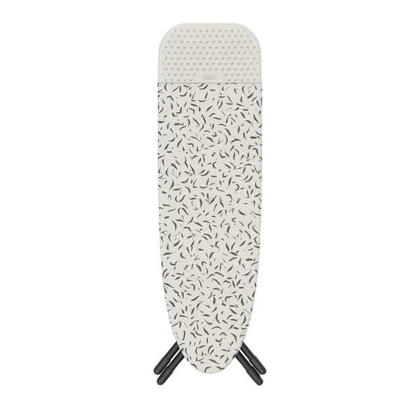 Bàn để ủi đồ chân cao có móc treo cửa Joseph Joseph Glide Plus (Ecru Scatter) 50032 màu trắng
