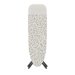 Bàn để ủi đồ chân cao có móc treo cửa Joseph Joseph Glide Plus (Ecru Scatter) 50032 màu trắng