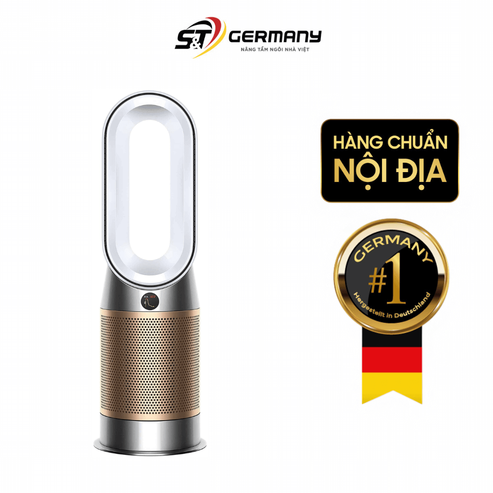 Quạt không cánh Dyson 3in1 Purifier HP09 quạt nóng lạnh kèm lọc không khí nội địa Đức