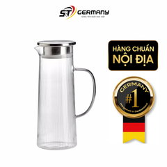 Bình nước Narciso Borosilicate Khói 1,1 L IVV 8802.1
