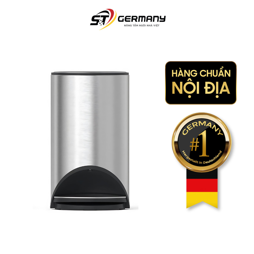 Thùng rác có bàn đạp Joseph Joseph 30152 10L màu inox