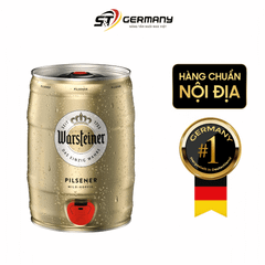 Bom bom bia tươi Warsteiner – Chuẩn Vị Đức