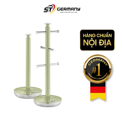 Cây treo cốc và dụng cụ để giấy đứng Swan Retro màu xanh