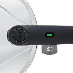 Áp suất Fissler 4,5L Vitaquick Black made in Germany kèm xửng hấp