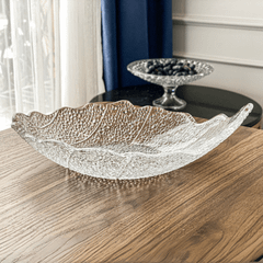 Đĩa Centrepiece Madagascar trắng 57x37.5cm IVV 6551.1