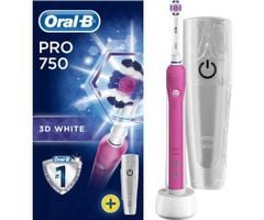 Bàn chải điện ORAL-B Pro 1 750 màu hồng