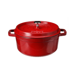 Nồi tròn STAUB Cocotte 24cm màu đỏ cheery nội địa Đức