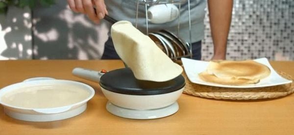 Máy làm bánh crepe Rosenstein & Söhne 20cm 800W