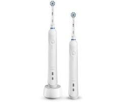 Set 2 bàn chải điện ORAL-B Pro 1 290 màu trắng