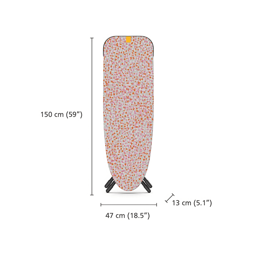 Bàn để ủi đồ chân cao có móc treo cửa Joseph Joseph Glide Max (Peach Blossom) 50029