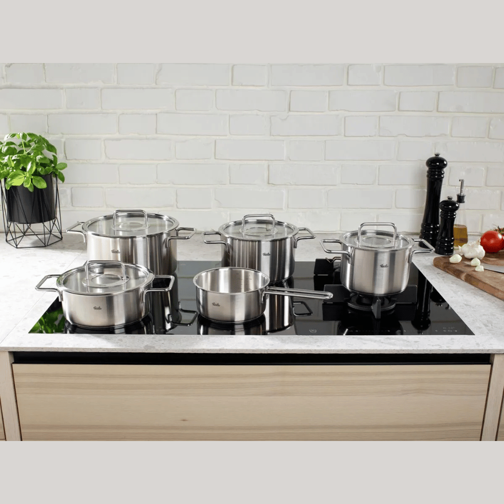 Bộ nồi FISSLER Pure Collection 5 món vung kính kèm quánh made in Germany