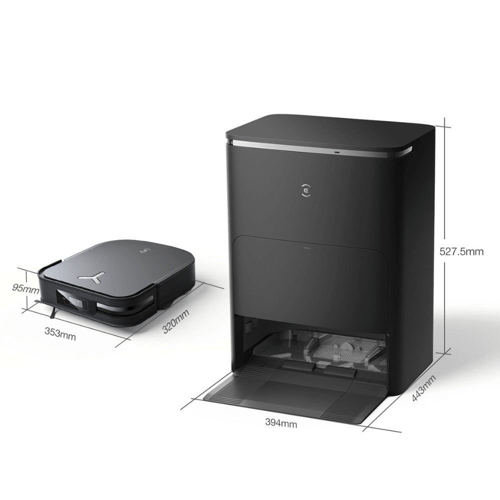 Robot hút bụi lau nhà Ecovas Deebot X2 Omni màu đen