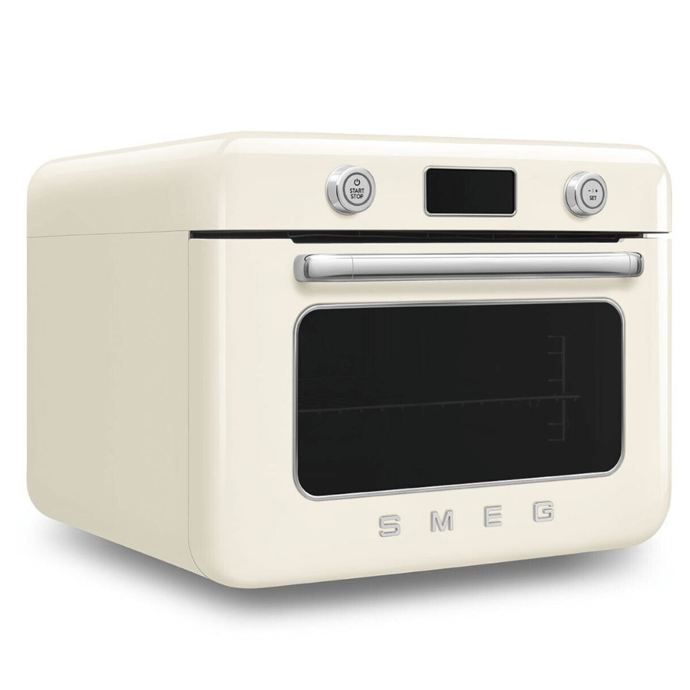 Lò nướng kèm hấp SMEG COF01CREU màu kem