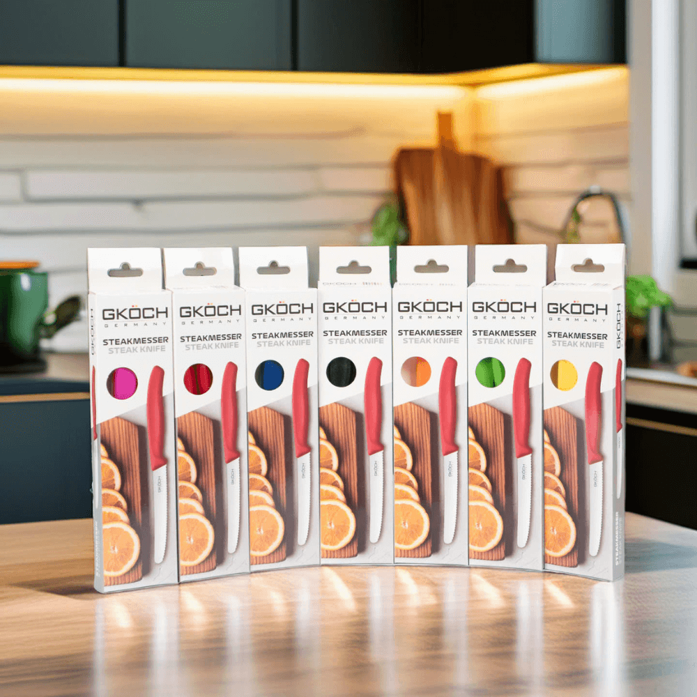 Dao gọt hoa quả GKÖCH Germany nhiều màu